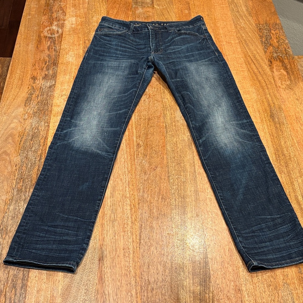 American Eagle Outfitters Indigo Straight Jeans